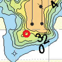 net pay showing a corner shot
