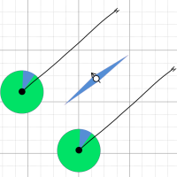 map of horizontal wells in pattern with little water